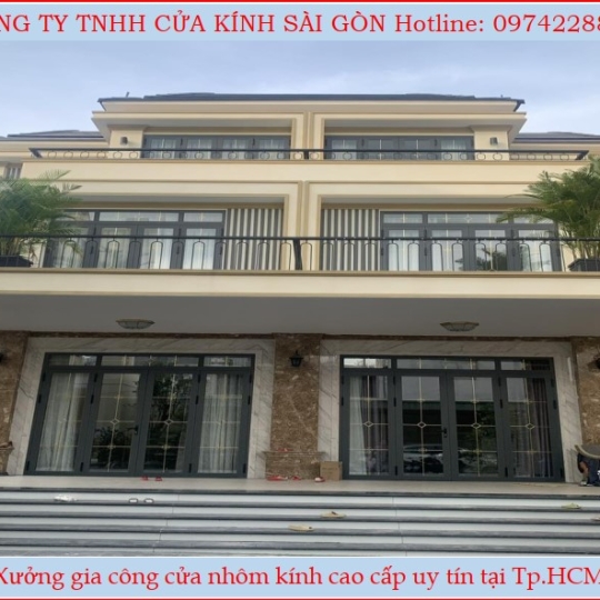 Cửa nhôm xingfa, vách kính khung nhôm xingfa